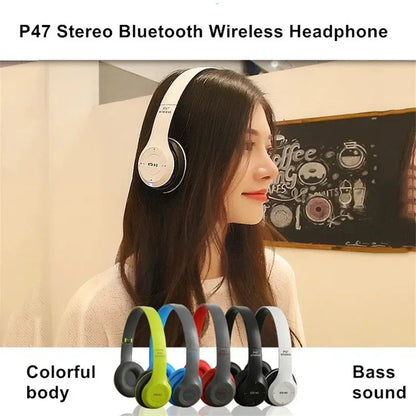 Casque Sans Fil Bluetooth 5.0 – Pliable, Basses Puissantes & Carte Mémoire | Avec Micro🚚 Livraison rapide en 8 à 12 jours ouvrés depuis la France FelizShop