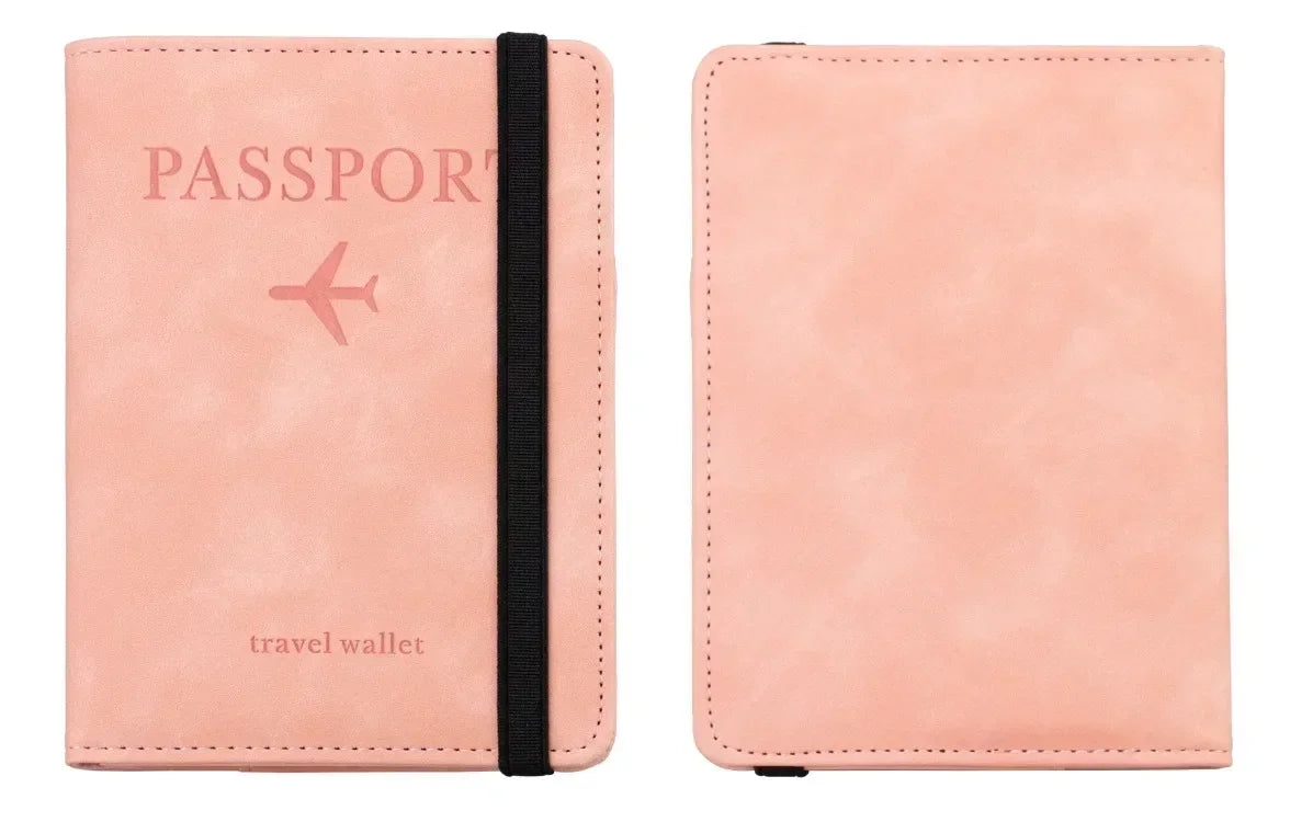 Porte-Passeport & Étui Cartes RFID – Cuir | Mixte & Sécurisé pour le Voyage🚚 Livraison rapide en 8 à 12 jours ouvrés depuis la France FelizShop