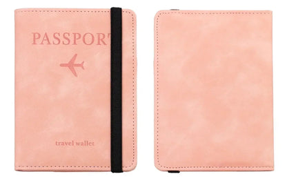 Porte-Passeport & Étui Cartes RFID – Cuir | Mixte & Sécurisé pour le Voyage🚚 Livraison rapide en 8 à 12 jours ouvrés depuis la France FelizShop