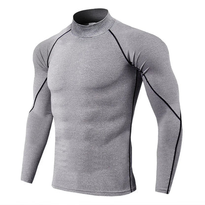 T-shirt de Sport Homme à Manches Longues – Haut de Compression Séchage Rapide, Idéal pour le Fitness, la Musculation, le Running et le Training🚚 Livraison rapide en 8 à 12 jours ouvrés depuis la France FelizShop