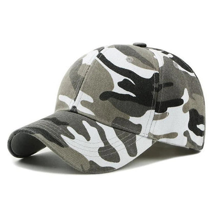 Men Women Summer Cotton Camouflage Printed Baseball Caps Sunhat Outdoor Unisex  Sports Adjustable Snapback Anti-UV Hat Visors 🚚 Livraison rapide FelizShop