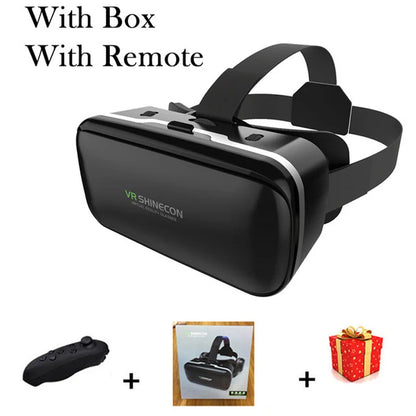 Casque VR Shinecon 10.0 – Lunettes de réalité virtuelle 3D pour smartphone. Vision binoculaire immersive, compatible jeux vidéo, films et applications VR.🚚Livraison gratuite rapide et sécurisé FR FelizShop