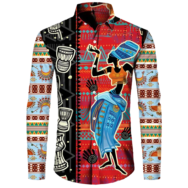 Chemise Dashiki Africaine Homme – Imprimé Ethnique, Manches Longues & Style Streetwear
🚚Livraison rapide gratuite et sécurisée FelizShop