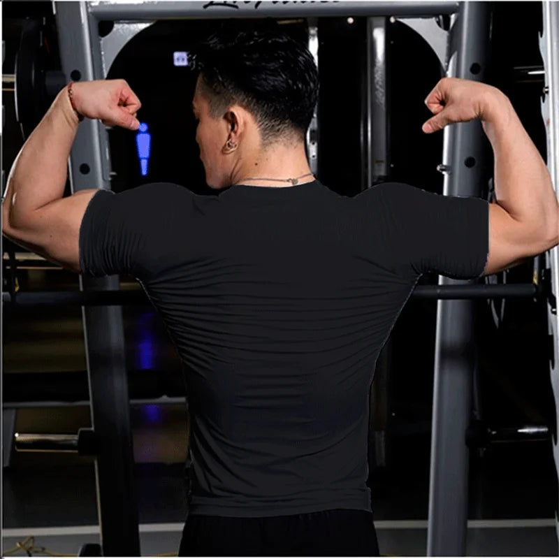 T-shirt Oversize Homme – Manches Courtes, Blanc, Séchage Rapide, Style Football & Gym, Compression Décontractée pour Sport et Streetwear🚚 Livraison rapide en 8 à 12 jours ouvrés depuis la France FelizShop
