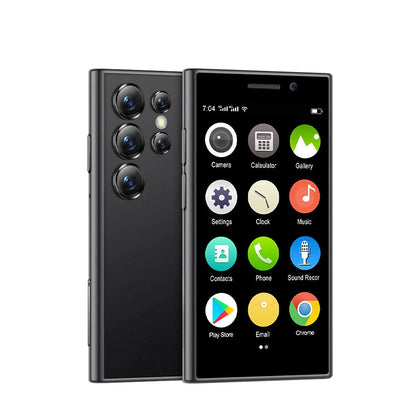 Smartphone mini original SERVO S24 – Téléphone portable 4G Android 10.0 avec reconnaissance faciale, GPS, écran 3", 2 Go RAM / 16 Go ROM, batterie 2000 mAh.🚚Livraison gratuite rapide et sécurisé FR FelizShop
