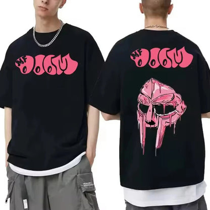 T-shirt Graphique MF DOOM x Madlib – Impression Double Face – Unisexe, Style Streetwear🚚 Livraison rapide en 8 à 12 jours ouvrés depuis la France FelizShop