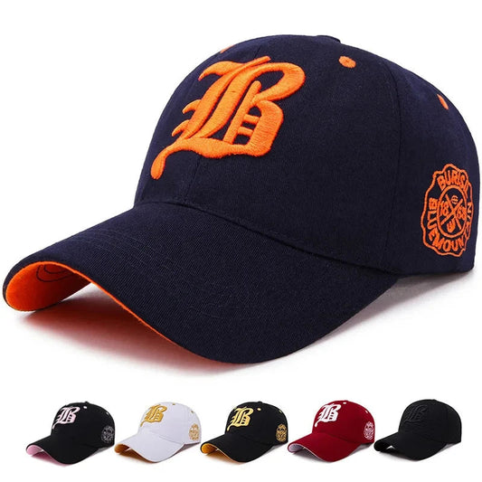Men Women's Baseball Cap Summer Cotton Hat Embroidery Snapback Hip-Hop Cap Adult Sport Sun Hat Casual Gorra Hombre Visor Dad Hat 🚚 Livraison rapide FelizShop