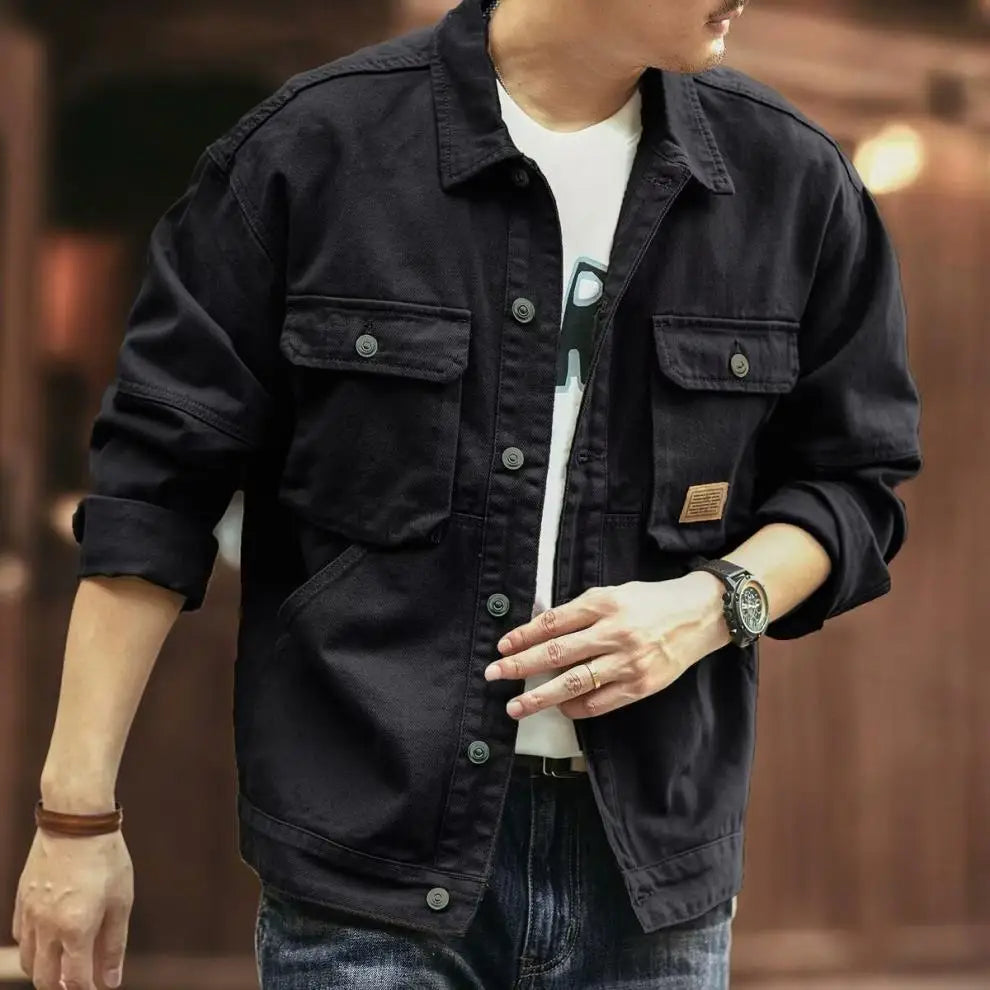 Veste Cargo Homme – Printemps/Automne 2024 | Style Décontracté & Urbain | Coupe Large Haute Qualité en Jean
🚚Livraison rapide gratuite et sécurisée FelizShop