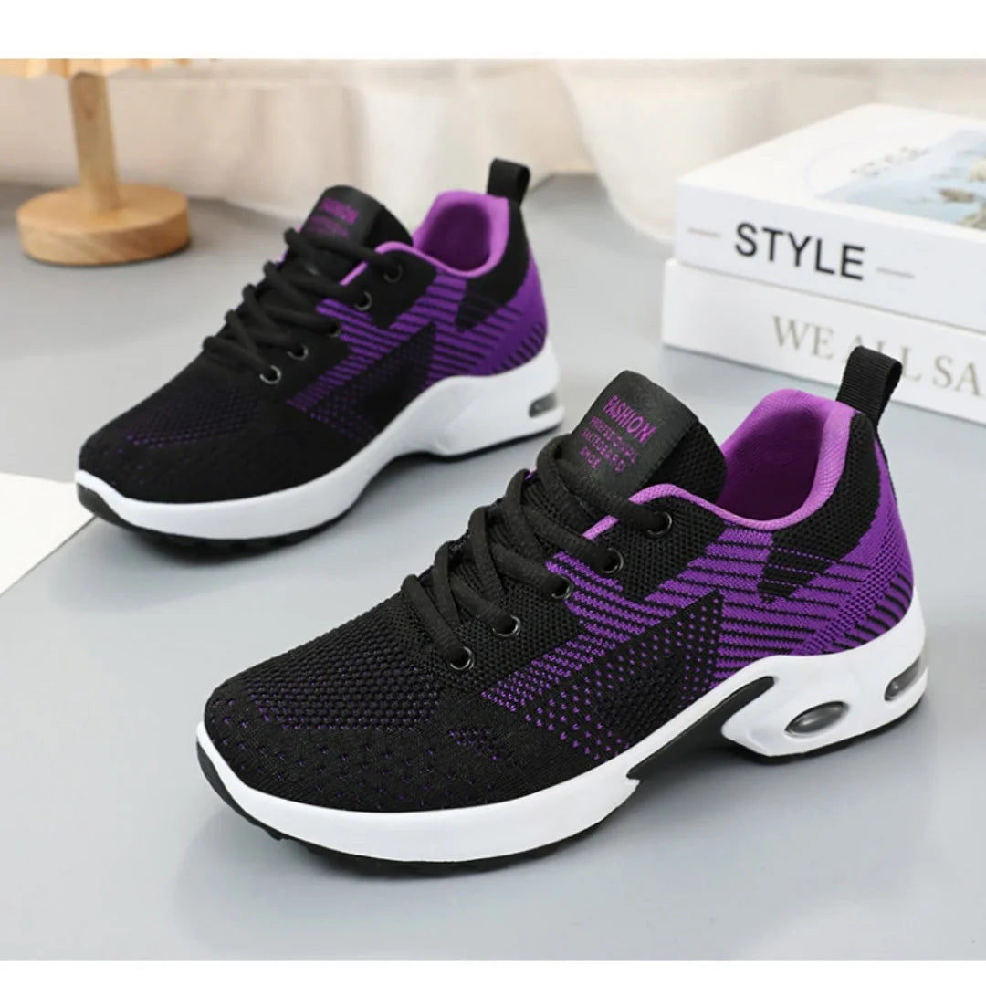 Baskets de Running Femme 2025 – Chaussures de Sport Respirantes à Coussin d’Air | Confort & Grandes Tailles🚚 Livraison rapide en 8 à 12 jours ouvrés depuis la France FelizShop
