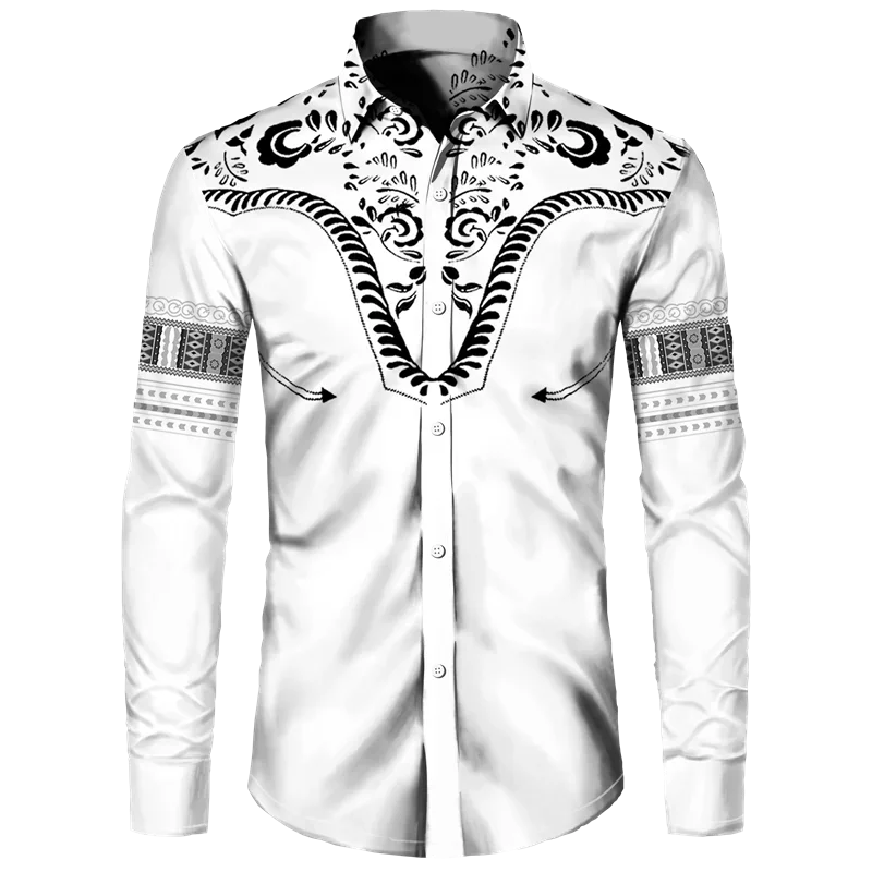Chemise Dashiki Africaine Homme – Imprimé Ethnique, Manches Longues & Style Streetwear
🚚Livraison rapide gratuite et sécurisée FelizShop