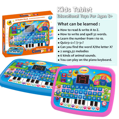 Tablette Éducative Enfant 3+ – Jeu Interactif Lecture, Maths, Musique + Clavier Électronique | Jouet Cadeau Anniversaire / Noël
🚚Livraison gratuite rapide et sécurisé FR FelizShop