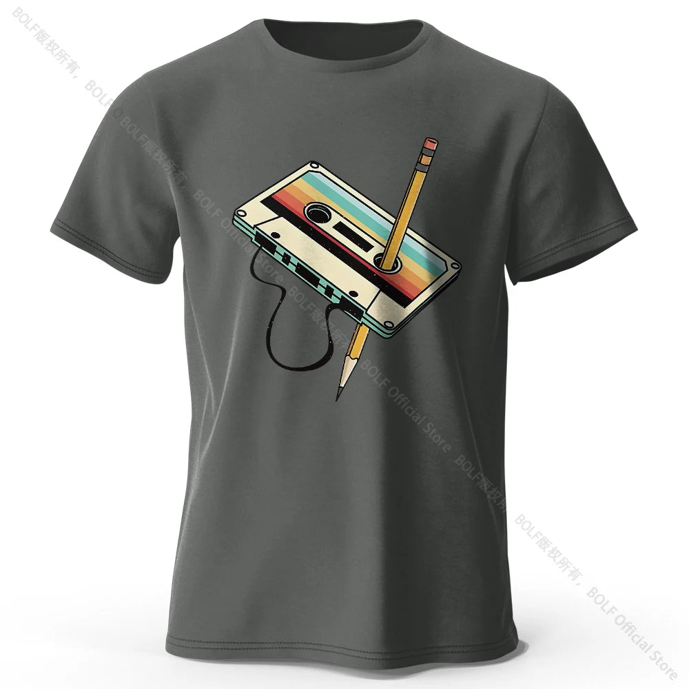 T-shirt Imprimé 100 % Coton – Été, Confort & Style Décontracté🚚 Livraison rapide en 8 à 12 jours ouvrés depuis la France FelizShop