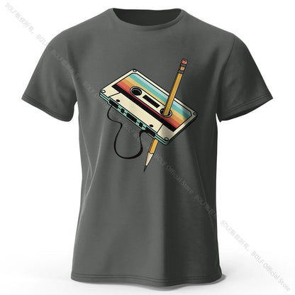T-shirt Imprimé 100 % Coton – Été, Confort & Style Décontracté🚚 Livraison rapide en 8 à 12 jours ouvrés depuis la France FelizShop
