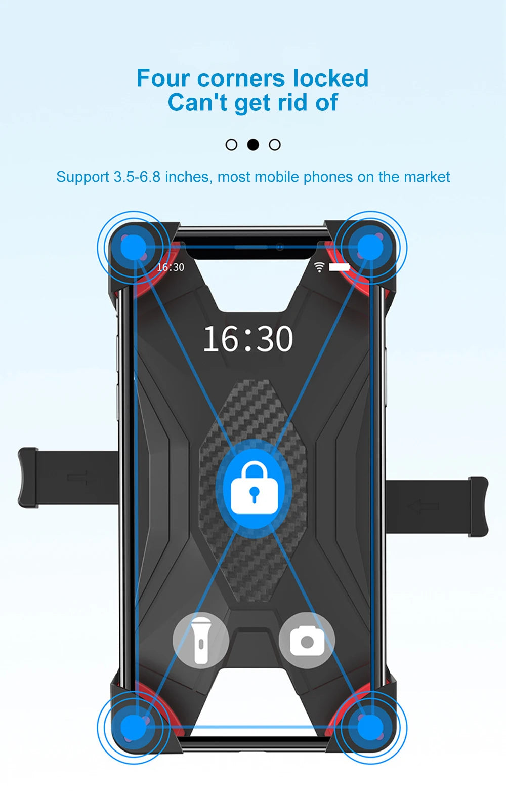 Support Téléphone Universel – Voiture, Moto, Vélo | Fixation Solide & Multi-Usage 🚚 Livraison rapide en 8 à 12 jours ouvrés depuis la France FelizShop