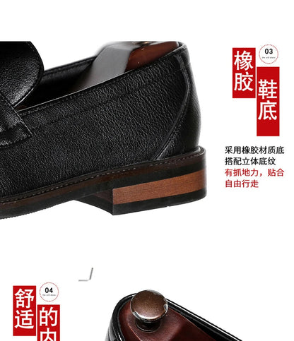 Chaussures pour homme en cuir véritable — Oxford de haute qualité — Sneakers outdoor style italien — Noires — Design élégant pour bureau, jogging ou tenue habillée🚚 Livraison rapide FelizShop