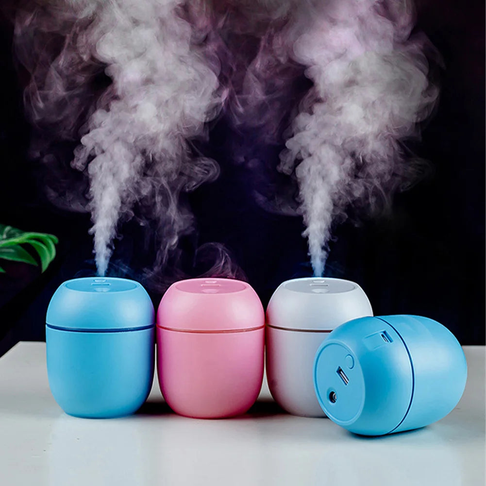 USB Mini Air Humidifier Aroma Essential Oil Diffuser For Home Car Ultrasonic Mute Mist Maker Diffuser with LED Color Lamp 🚚 Livraison rapide en 8 à 12 jours ouvrés depuis la France FelizShop