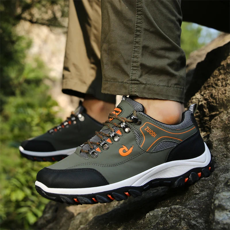Chaussures Décontractées Homme en Cuir – Sneakers Légères Style Tennis | Printemps, Automne, Hiver FelizShop