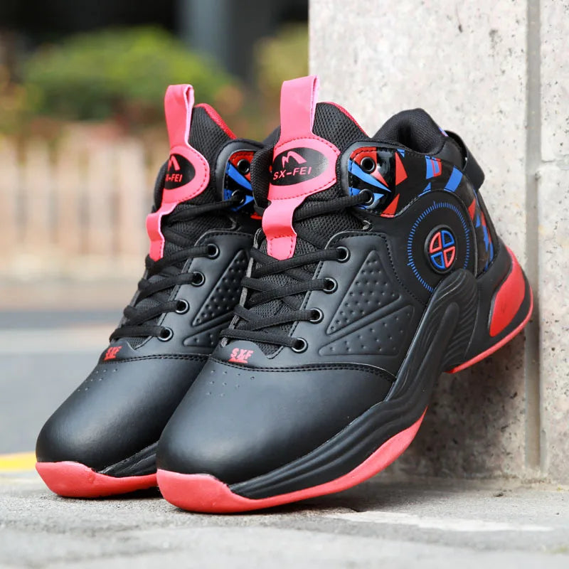 Chaussures de Basketball pour Homme – Baskets de Sport à Amorti, Confortables et Résistantes, Sneakers Jeunesse pour le Jeu et l’Entraînement🚚 Livraison rapide en 8 à 12 jours ouvrés depuis la France FelizShop