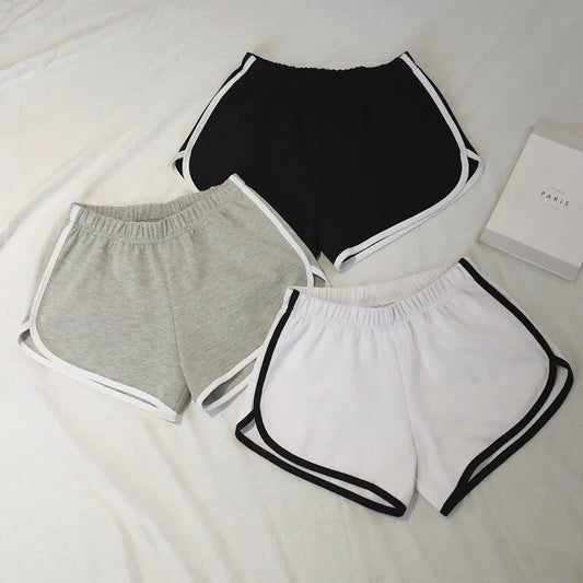 Elastic Shorts for Women, Loose Fitting, Quick Drying, Summer Thin Running, Fitness, Leisure, and Anti External Wear. Instagram🚚Livraison gratuite rapide et sécurisé FR FelizShop