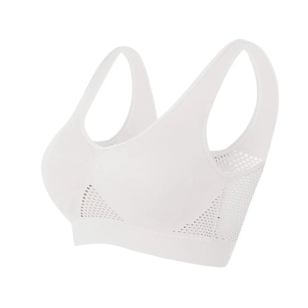 Brassière de sport respirante pour femmes — Soutien-gorge fitness avec coussinets amovibles — Sans coutures, push-up, idéale pour course et gym🚚 Livraison rapide en 8 à 12 jours ouvrés depuis la France FelizShop