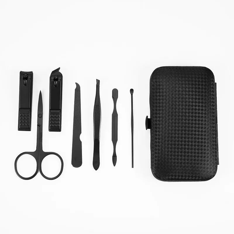 Set de manucure professionnel 7/10/12/18/20/24 pièces – Kit en acier inoxydable pour ongles des mains et des pieds – Avec étui en cuir portable 🚚 Livraison rapide en 8 à 12 jours ouvrés depuis la France FelizShop