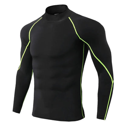 T-shirt de Sport Homme à Manches Longues – Haut de Compression Séchage Rapide, Idéal pour le Fitness, la Musculation, le Running et le Training🚚 Livraison rapide en 8 à 12 jours ouvrés depuis la France FelizShop