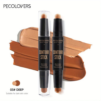 Stylo enlumineur double embout – Maquillage visage liquide waterproof – Contouring, fond de teint, correcteur – Crayon cosmétique 🚚 Livraison rapide en 8 à 12 jours ouvrés depuis la France FelizShop