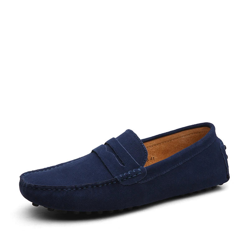 Chaussures homme 38–50 – Chaussures décontractées en cuir véritable – Mocassins tendance pour homme – Slip-on, chaussures plates pour conduite🚚 Livraison rapide en 8 à 12 jours ouvrés depuis la France FelizShop