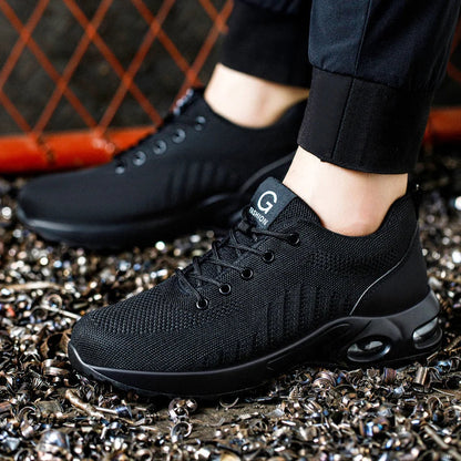 Chaussures de Sécurité Unisexe – Baskets de Travail Respirantes avec Coque en Acier, Résistantes aux Perforations, Confort et Protection
🚚 Livraison rapide en 8 à 12 jours ouvrés depuis la France FelizShop
