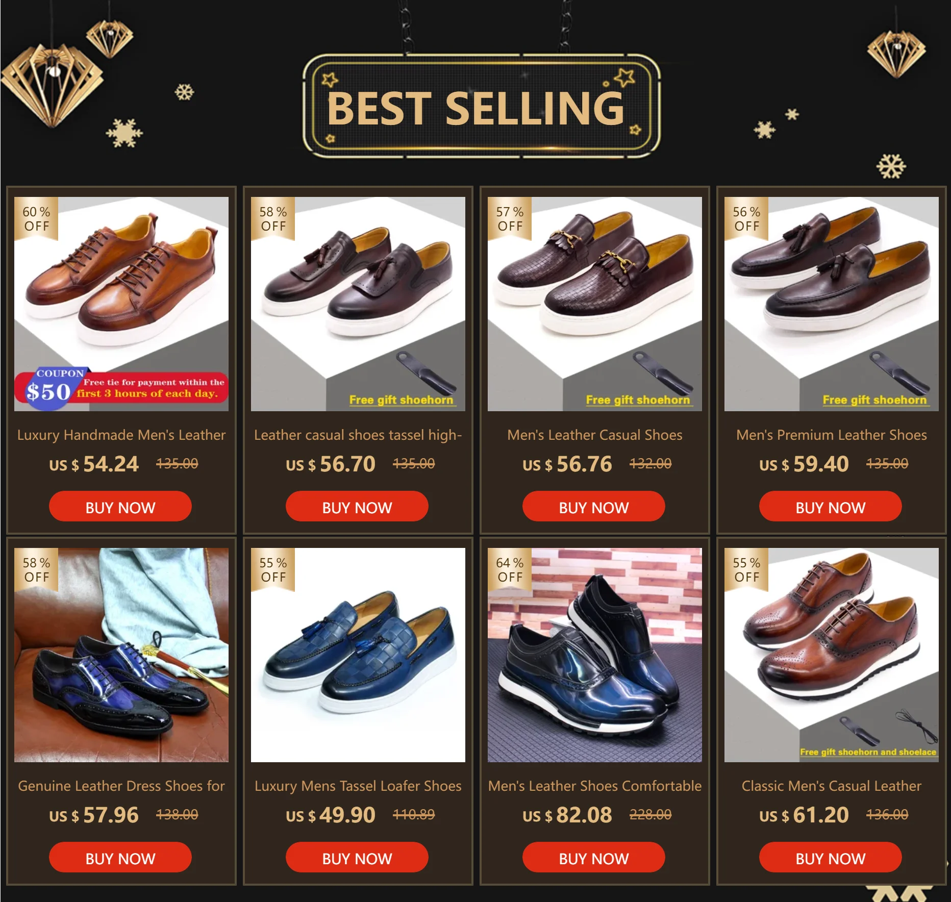 Chaussures en cuir casual haut de gamme pour homme — Style britannique classique, faites main — Chaussures plates confortables pour rendez-vous, soirées et fêtes🚚 Livraison rapide en 8 à 12 jours ouvrés depuis la F FelizShop