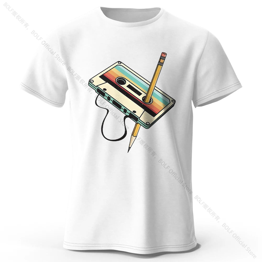 T-shirt Imprimé 100 % Coton – Été, Confort & Style Décontracté🚚 Livraison rapide en 8 à 12 jours ouvrés depuis la France FelizShop