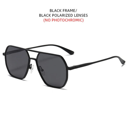 Lunettes de Soleil Photochromiques de Luxe – Polarisées & Anti-Éblouissement – Unisexe UV400🚚 Livraison rapide en 8 à 12 jours ouvrés depuis la France FelizShop
